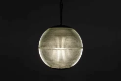 Clearance Pamono Mid-Century Parisian Holophane Globe Street Light