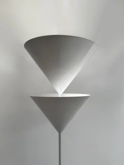 Discount Pamono Mid-Century Pascal Uplighter Floor Lamp by Vico Magistretti for Oluce, Italy, 1983