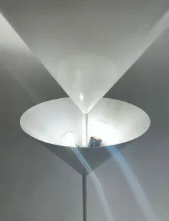 Discount Pamono Mid-Century Pascal Uplighter Floor Lamp by Vico Magistretti for Oluce, Italy, 1983