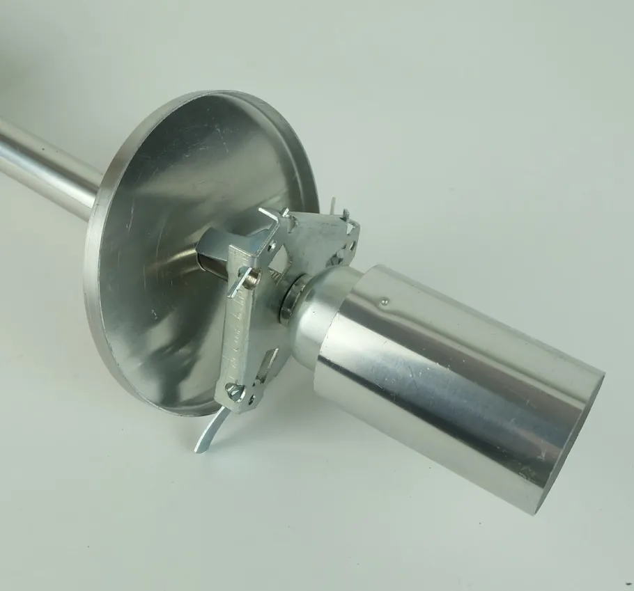 New Pamono Mid-Century Pendant Lamp in Clear and Smoke Grey Glass and Metal from Doria Leuchten, 1960s