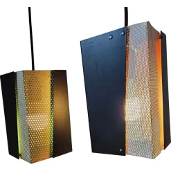 Clearance Pamono Mid-Century Pendants from Lubid Bratislava, 1970s, Set of 2