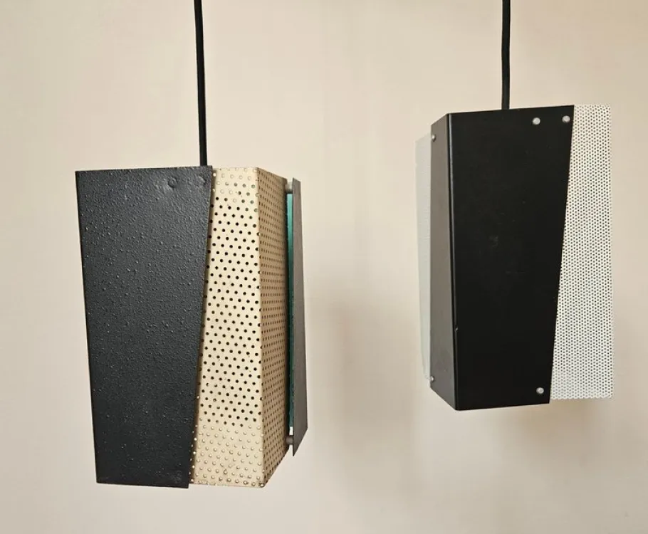 Clearance Pamono Mid-Century Pendants from Lubid Bratislava, 1970s, Set of 2