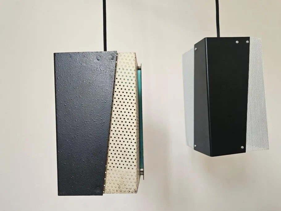 Clearance Pamono Mid-Century Pendants from Lubid Bratislava, 1970s, Set of 2