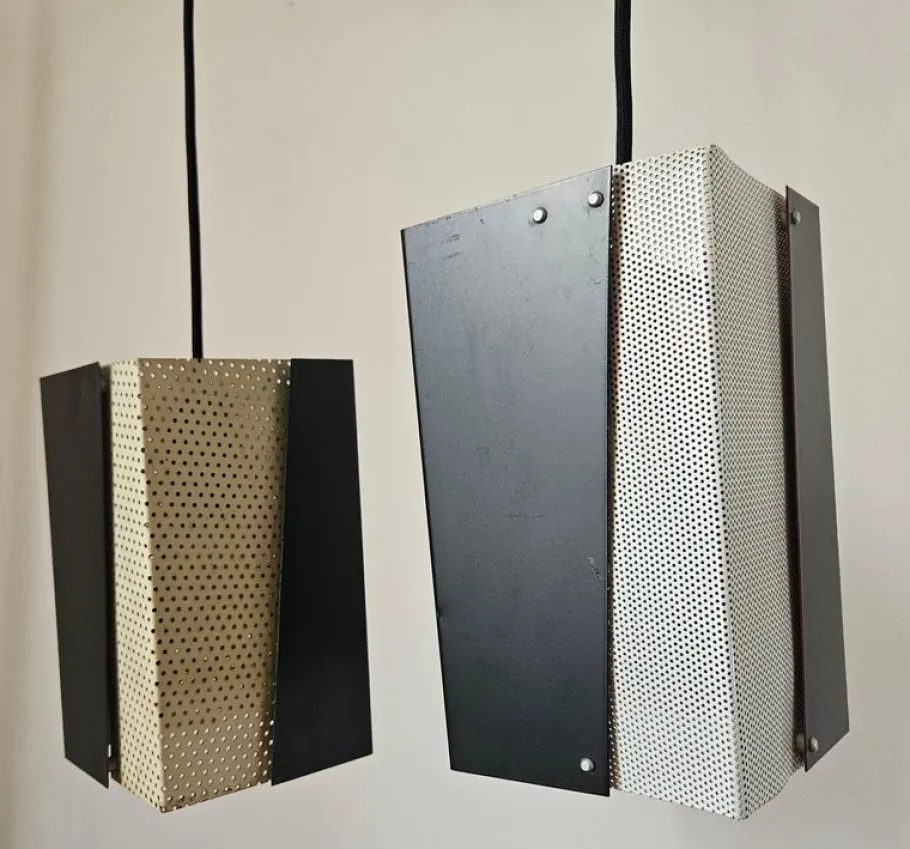 Clearance Pamono Mid-Century Pendants from Lubid Bratislava, 1970s, Set of 2