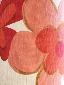 Outlet Pamono Mid-Century Pink and White Floor Lamp from Peill & Putzler, Germany, 1960s