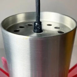 Discount Pamono Mid-Century Pink Priest Collar Pendant by Claus Bolby for Cebo, Denmark, 1967