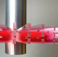 Discount Pamono Mid-Century Pink Priest Collar Pendant by Claus Bolby for Cebo, Denmark, 1967