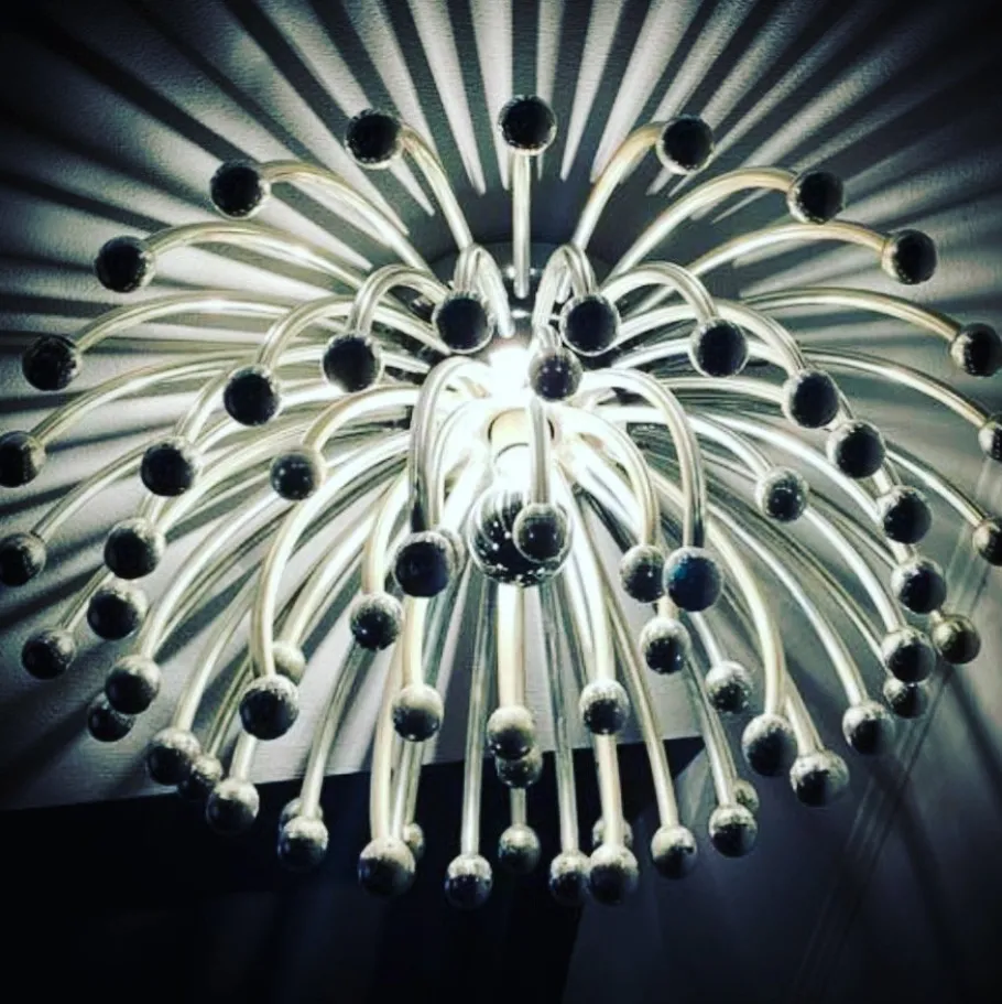 Sale Pamono Mid-Century Pistillo Ceiling Lamp by Studio Tetrarch for Valenti Luce