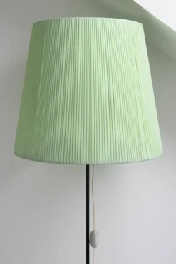 Discount Pamono Mid-Century Plissé Floor Lamp with Stand, 1950s