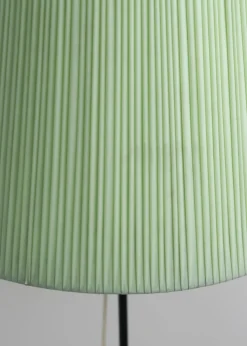 Discount Pamono Mid-Century Plissé Floor Lamp with Stand, 1950s