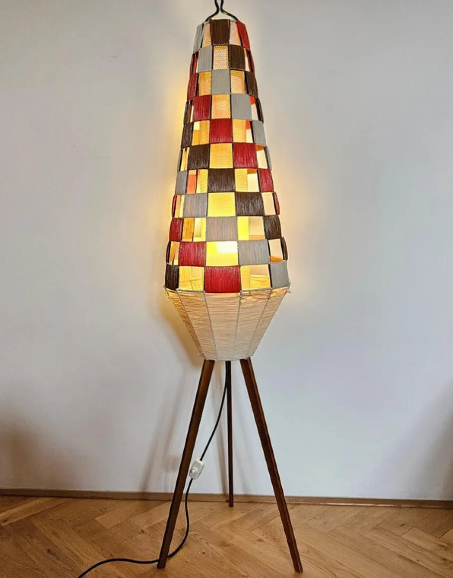 Pamono Mid-Century Rocket Tripod Floor Lamp, Germany, 1960s