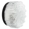 Hot Pamono Mid-Century Round Clear Glass Sconce