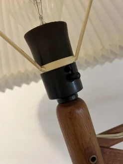 Clearance Pamono Mid-Century Scissor Teak Wall Lamp by Kaare Klint for Le Klint, Denmark, 1960s