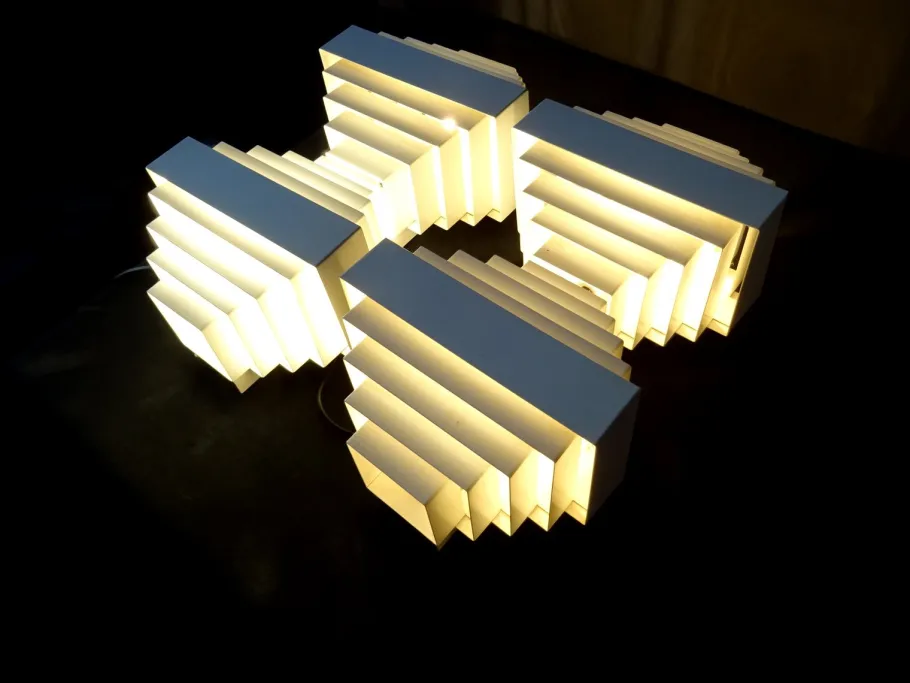 Hot Pamono Mid-Century Sconces by Jules Wabbes, 1960s, Set of 2