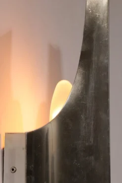 Best Pamono Mid-Century Silver Wall Lamp by Wilhelm Braun Feldweg for Doria Leuchten, Germany, 1960, Set of 3