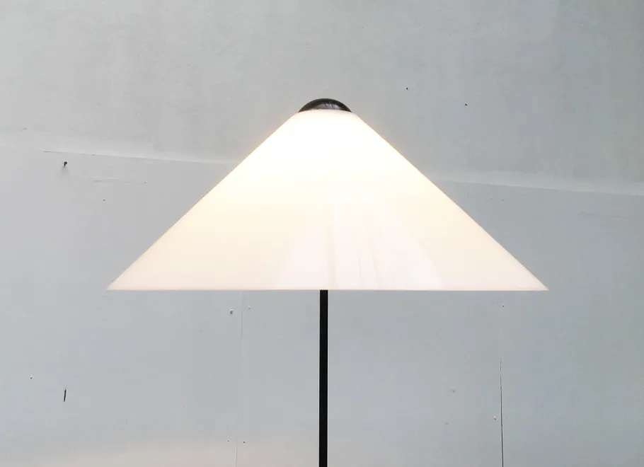 Clearance Pamono Mid-Century Snow Floor Lamp by Vico Magistretti for Oluce, 1970s