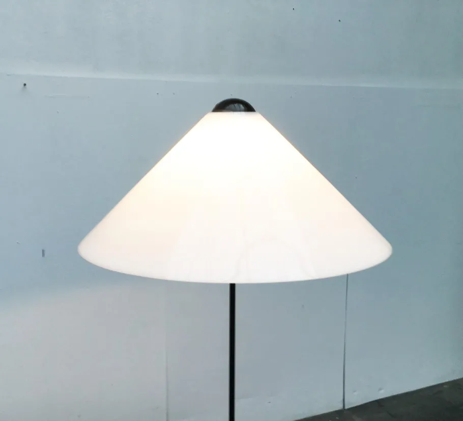 Clearance Pamono Mid-Century Snow Floor Lamp by Vico Magistretti for Oluce, 1970s