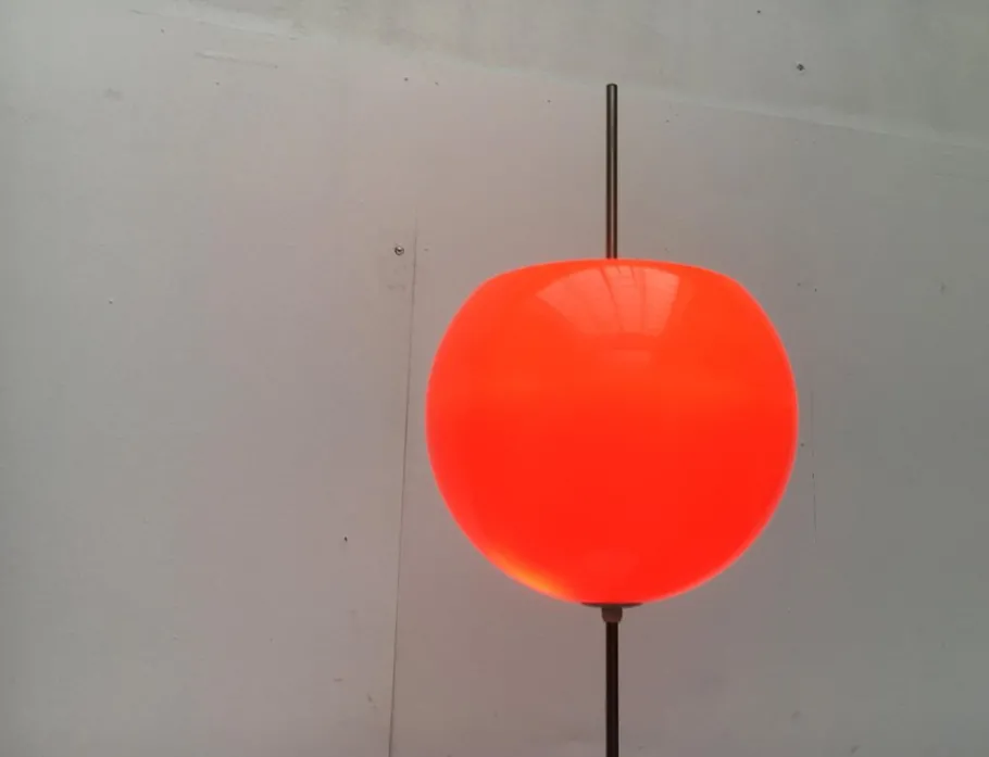 New Pamono Mid-Century Space Age Ball Floor Lamp, 1960s