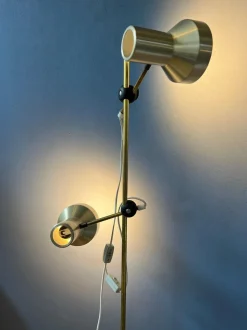 Sale Pamono Mid-Century Space Age Floor Lamp with Aluminium Spotlights, 1970s