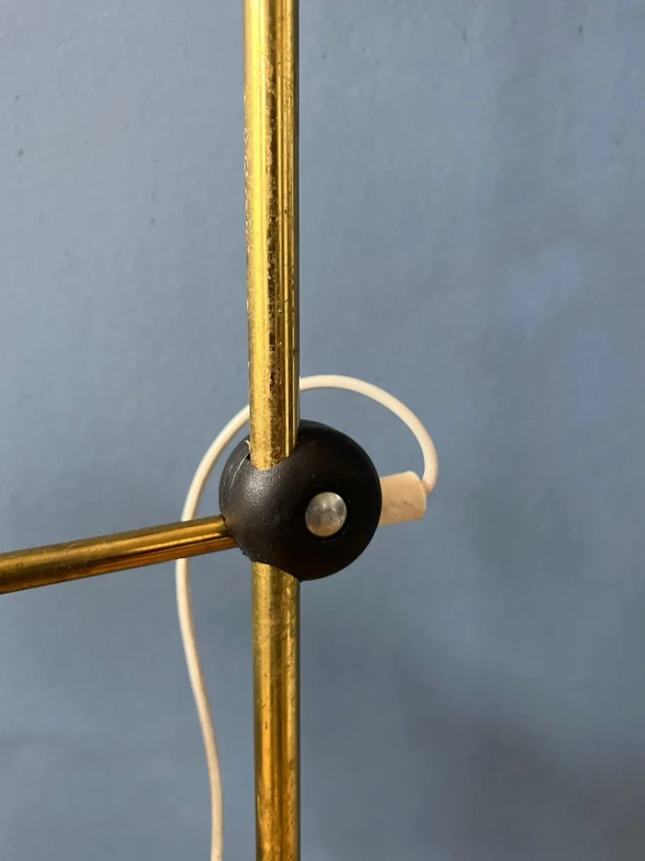 Sale Pamono Mid-Century Space Age Floor Lamp with Aluminium Spotlights, 1970s