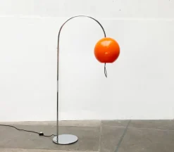 Best Pamono Mid-Century Space Age German Arc Floor Lamp from Wila, 1960s