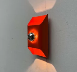 Hot Pamono Mid-Century Space Age German Wall Lamp by Klaus Hempel for Kaiser Leuchten, 1960s