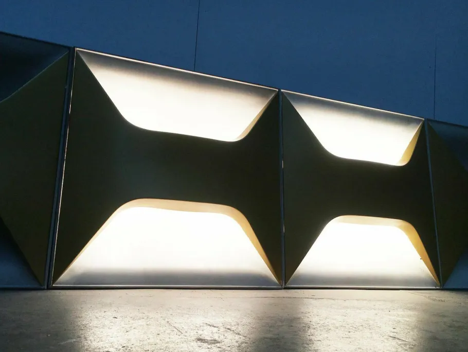 Clearance Pamono Mid-Century Space Age German Model A247 Oyster Wall Lamp by Dieter Witte for Staff, 1960s, Set of 2