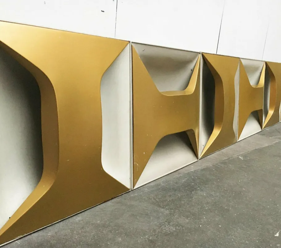 Clearance Pamono Mid-Century Space Age German Model A247 Oyster Wall Lamp by Dieter Witte for Staff, 1960s, Set of 2