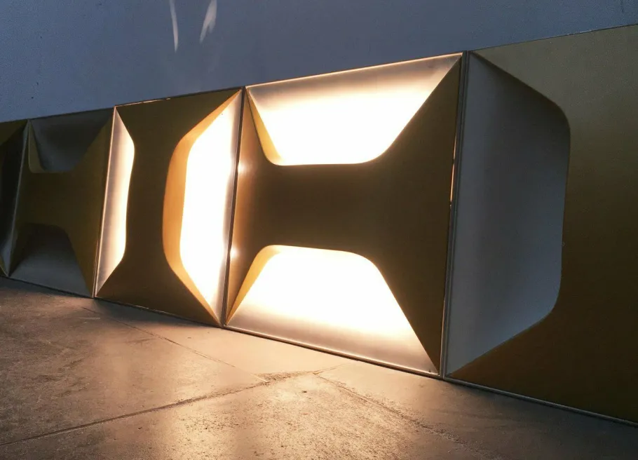 Clearance Pamono Mid-Century Space Age German Model A247 Oyster Wall Lamp by Dieter Witte for Staff, 1960s, Set of 2