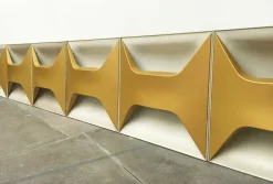 Clearance Pamono Mid-Century Space Age German Model A247 Oyster Wall Lamp by Dieter Witte for Staff, 1960s, Set of 2