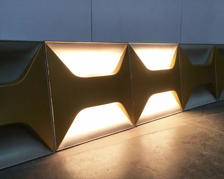 Clearance Pamono Mid-Century Space Age German Model A247 Oyster Wall Lamp by Dieter Witte for Staff, 1960s, Set of 2