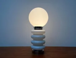 Hot Pamono Mid-Century Space Age Glass Table Lamp by Carlo Nason for JBS, 1960s