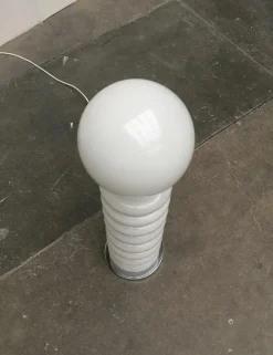 New Pamono Mid-Century Space Age Glass Floor Lamp by Carlo Nason for JBS, 1960s