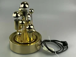 New Pamono Mid-Century Space Age Glass Ball Table Lamp from Doria Leuchten