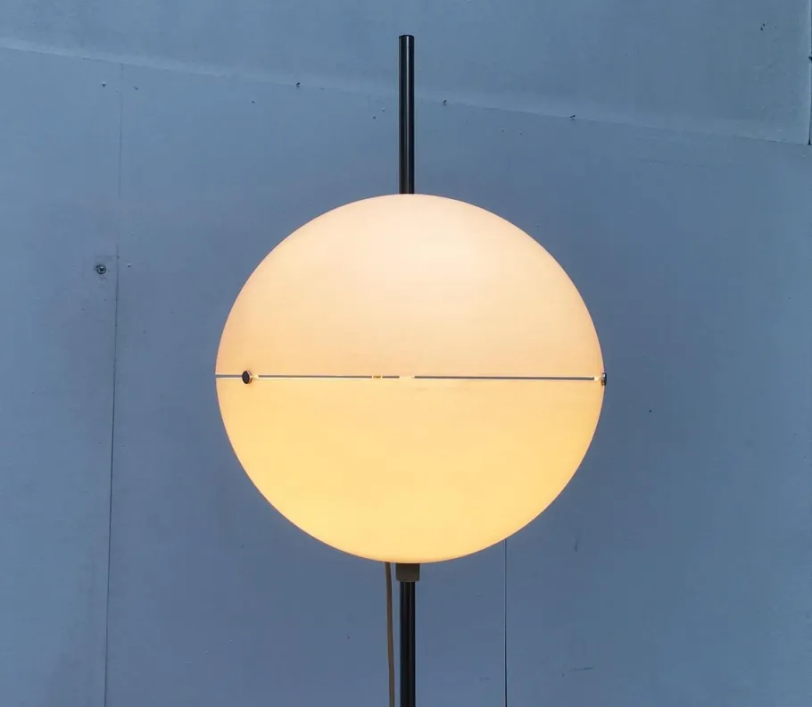 Clearance Pamono Mid-Century Space Age Globe Floor Lamp