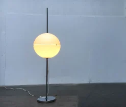 Clearance Pamono Mid-Century Space Age Globe Floor Lamp
