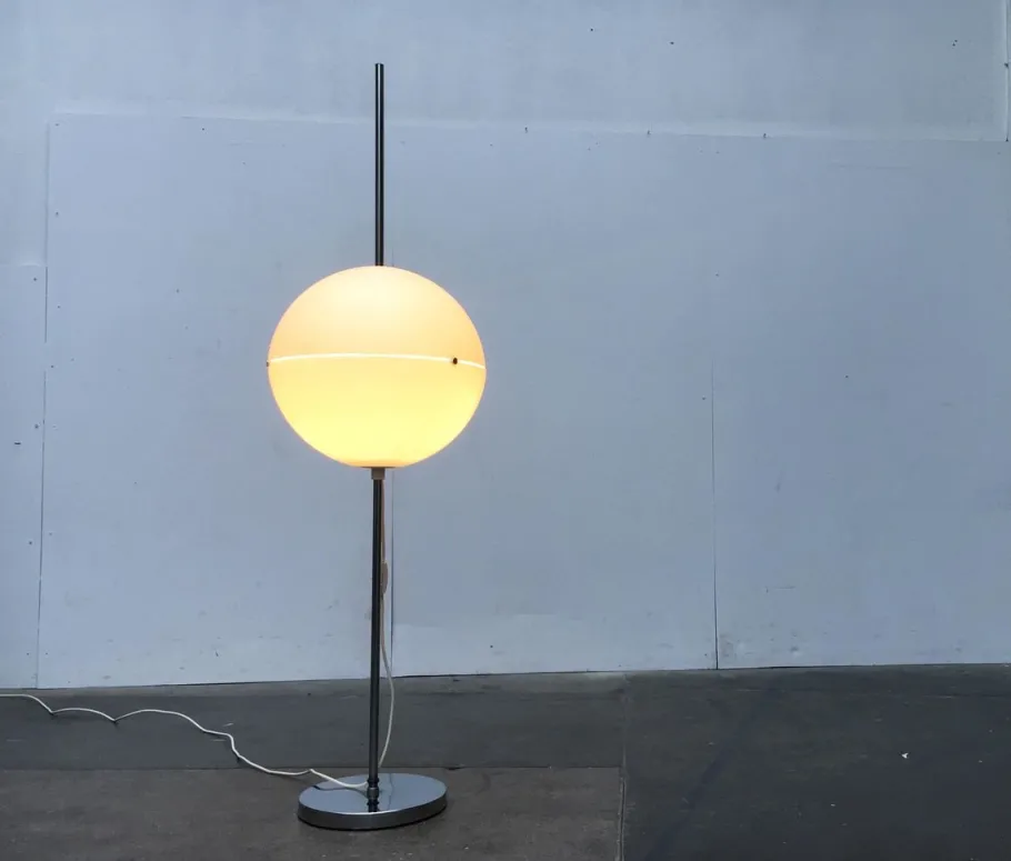 Clearance Pamono Mid-Century Space Age Globe Floor Lamp