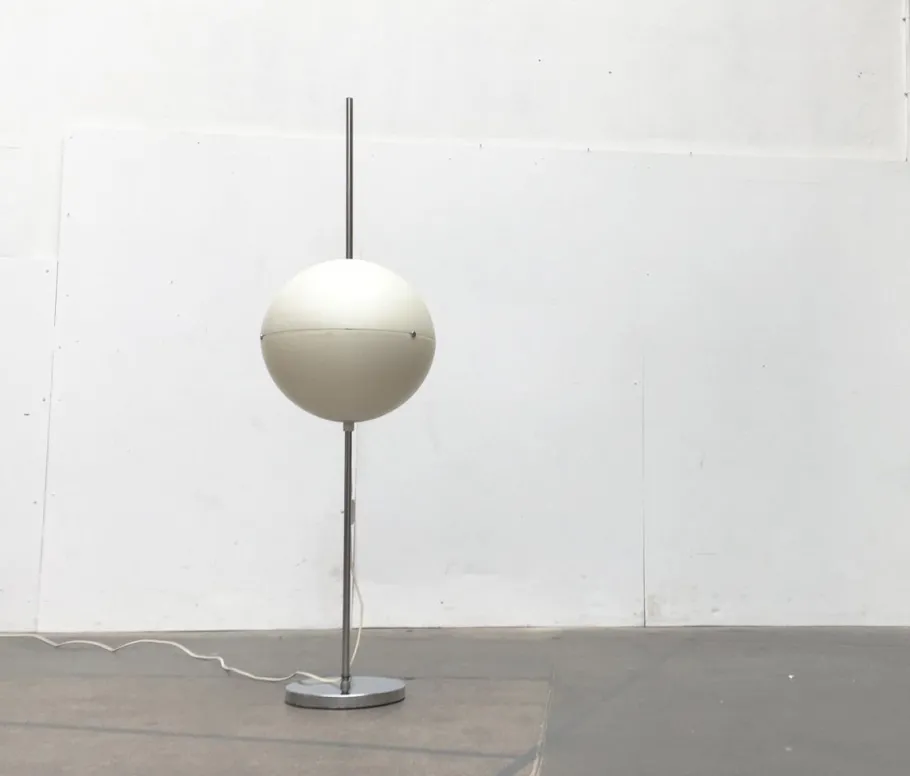 Clearance Pamono Mid-Century Space Age Globe Floor Lamp