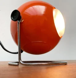Outlet Pamono Mid-Century Space Age Globe Table Lamp from Erco, 1970s