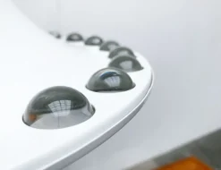 Discount Pamono Mid-Century Space Age Italian Pendant with Acrylic Pearls, 1960s