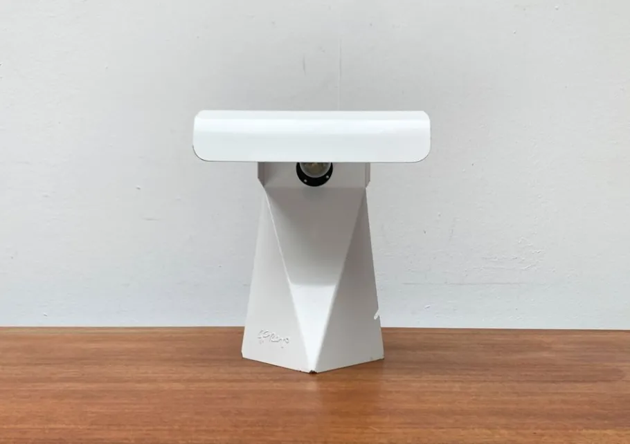 Best Pamono Mid-Century Space Age Italian Minimalist Tole Table Lamp by G. Grego, 1960s