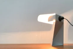 Best Pamono Mid-Century Space Age Italian Minimalist Tole Table Lamp by G. Grego, 1960s