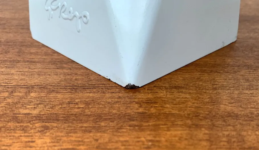 Best Pamono Mid-Century Space Age Italian Minimalist Tole Table Lamp by G. Grego, 1960s