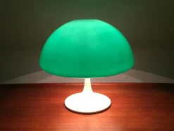 Best Pamono Mid-Century Space Age Italian Green Early Model Toledo Table Lamp by Luigi Massoni for Harvey Guzzini, 1960s