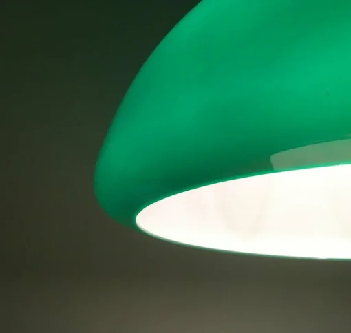 Best Pamono Mid-Century Space Age Italian Green Early Model Toledo Table Lamp by Luigi Massoni for Harvey Guzzini, 1960s