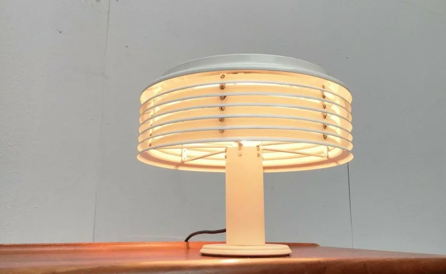 New Pamono Mid-Century Space Age Model Saturno Table Lamp by Kazuo Motozawa for Staff, 1960s