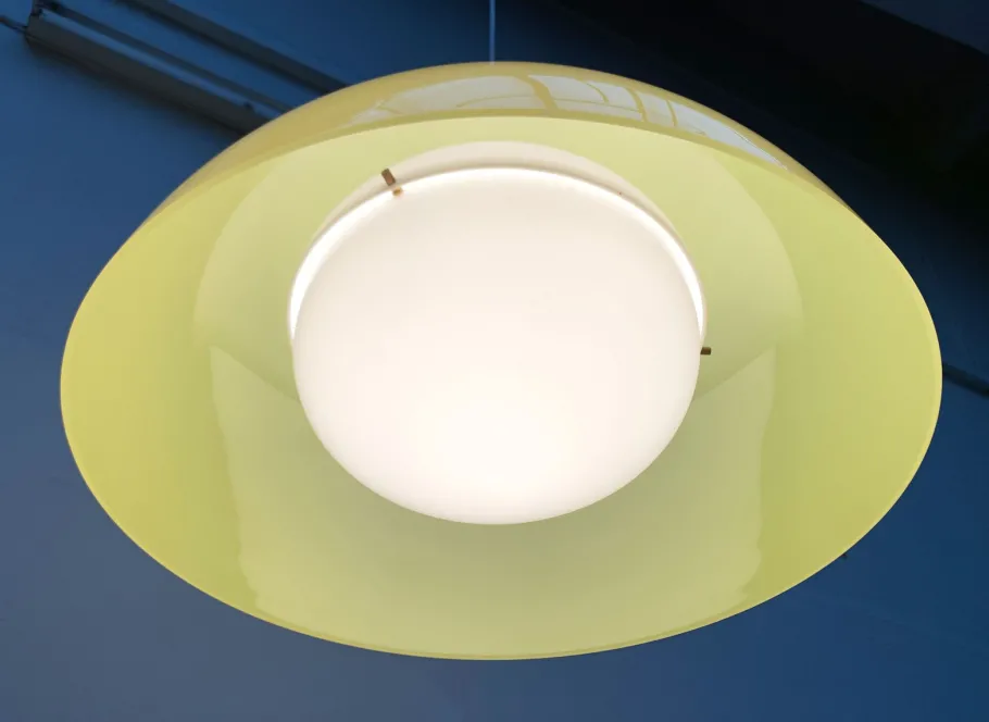 Discount Pamono Mid-Century Space Age Model KD6 Pendant Lamp by Achille and Pier Giacomo Castiglion for Kartell, 1960s