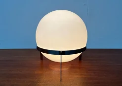 Hot Pamono Mid-Century Space Age Model Luna Tripod Globe Table Lamp by Alfred Hablützel and Bernhard Luginbühl for Swisslamps International, 1960s