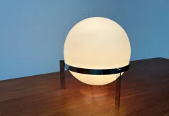 Hot Pamono Mid-Century Space Age Model Luna Tripod Globe Table Lamp by Alfred Hablützel and Bernhard Luginbühl for Swisslamps International, 1960s