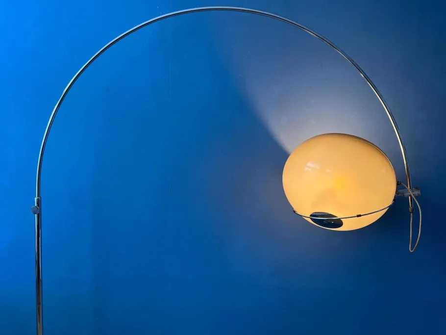 Discount Pamono Mid-Century Space Age Mushroom Arc Floor Lamp from Gepo